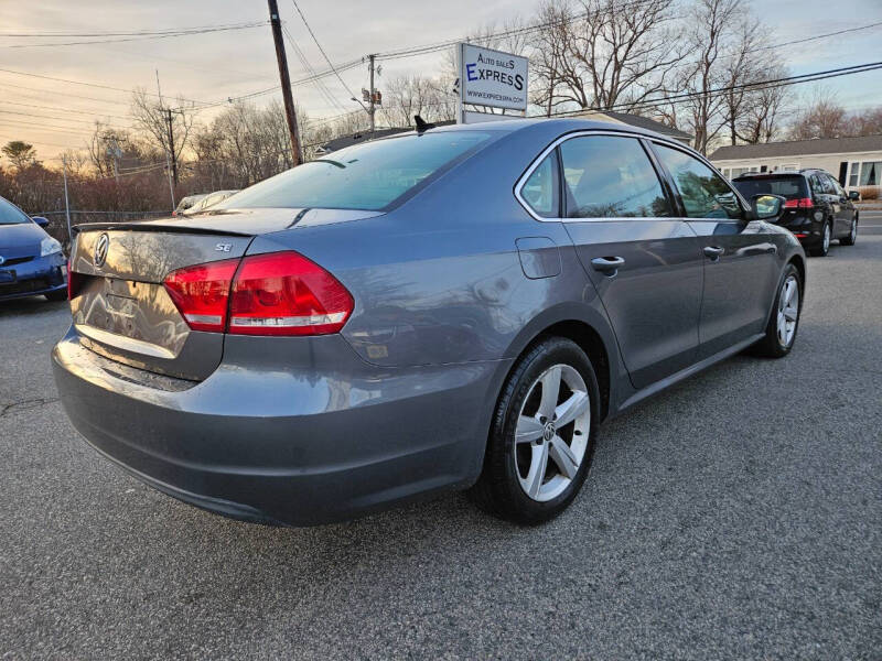 2013 Volkswagen Passat SE PZEV