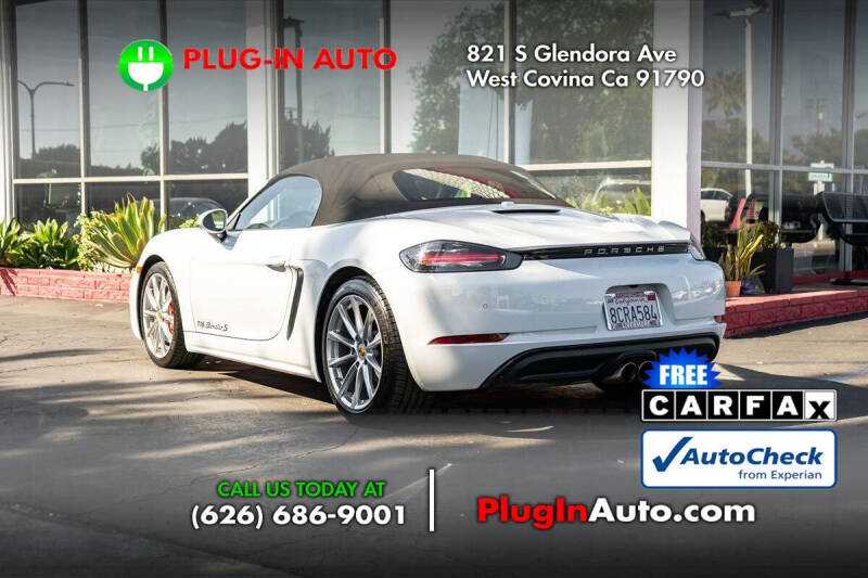 2018 Porsche 718 Boxster S