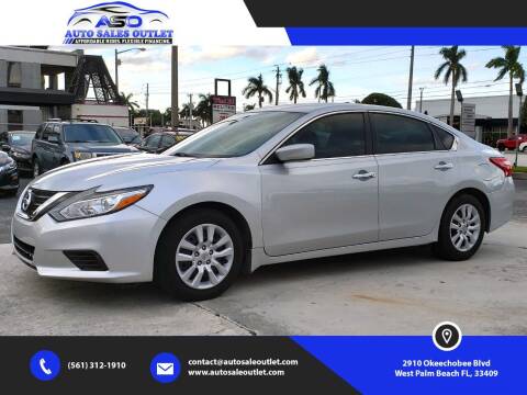 2017 Nissan Altima for sale at Auto Sales Outlet in West Palm Beach FL