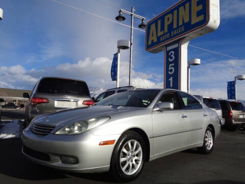 2002 Lexus ES 300 for sale at Alpine Auto Sales in Salt Lake City UT