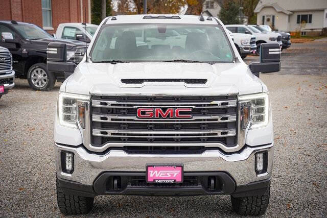 Used 2023 GMC Sierra 2500HD SLE with VIN 1GT59ME74PF128337 for sale in Preston, ID