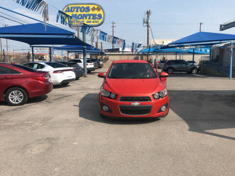 2013 Chevrolet Sonic for sale at Autos Montes in Socorro TX