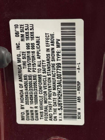 2010 Honda Element EX