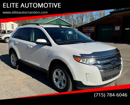 2012 Ford Edge for sale at ELITE AUTOMOTIVE in Crandon WI
