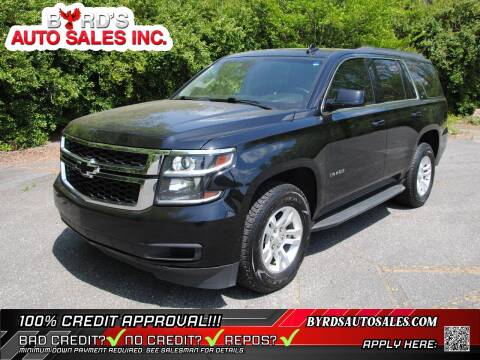 2018 Chevrolet Tahoe for sale at Byrds Auto Sales in Marion NC