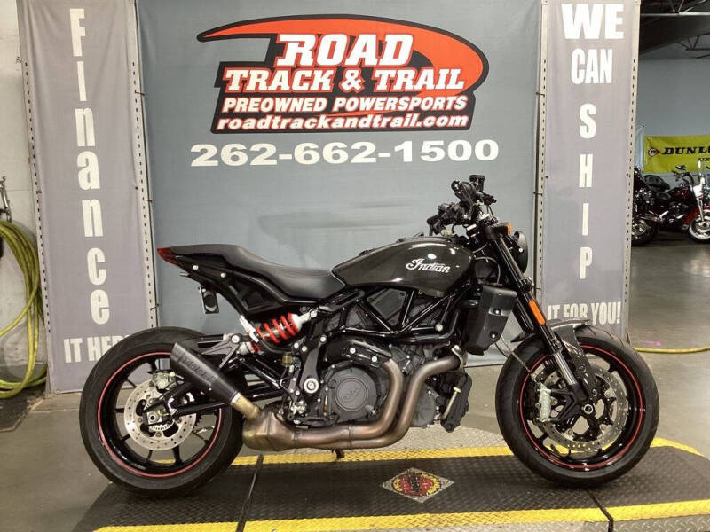 2022 Indian FTR S White Smoke