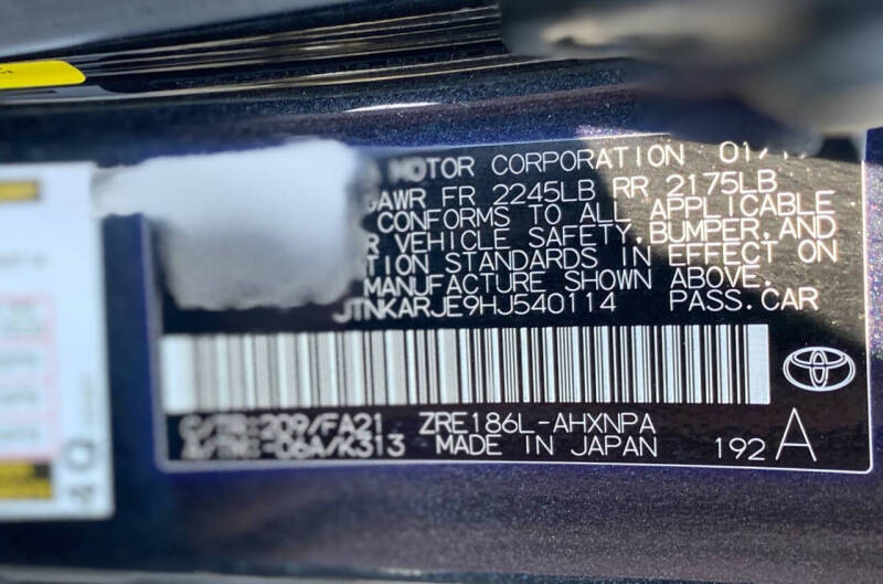 2017 Toyota Corolla iM