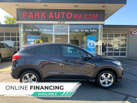 2016 Honda HR-V for sale at Park Auto LLC in Palmer MA