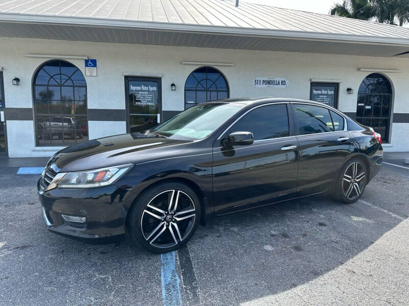 2013 Honda Accord for sale at Supreme Motor Sports in North Fort Myers FL