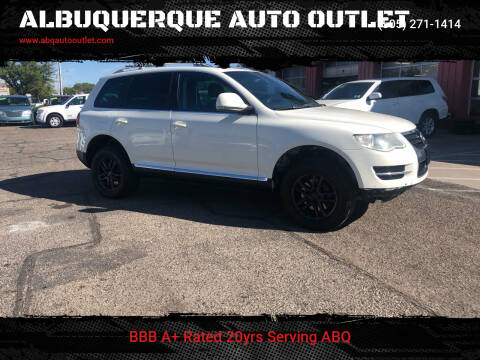 2009 Volkswagen Touareg 2 for sale at ALBUQUERQUE AUTO OUTLET in Albuquerque NM