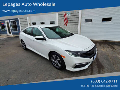 2020 Honda Civic for sale at Lepages Auto Wholesale in Kingston NH