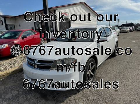 2013 Dodge Avenger for sale at 6767 AUTOSALES LTD / 6767 W WASHINGTON ST in Indianapolis IN