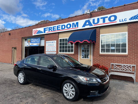 2014 Honda Accord for sale at FREEDOM AUTO LLC in Wilkesboro NC