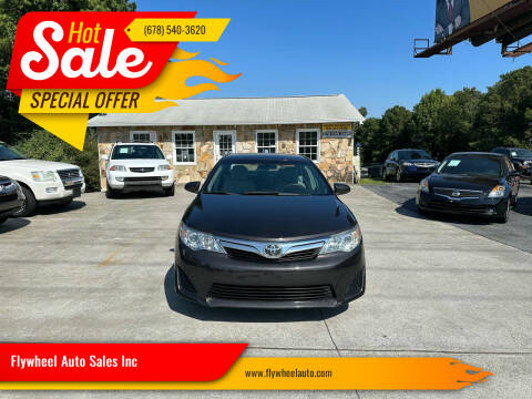 2012 Toyota Camry for sale at Flywheel Auto Sales Inc in Woodstock GA