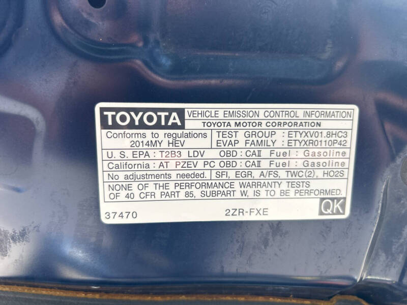 2014 Toyota Prius Four
