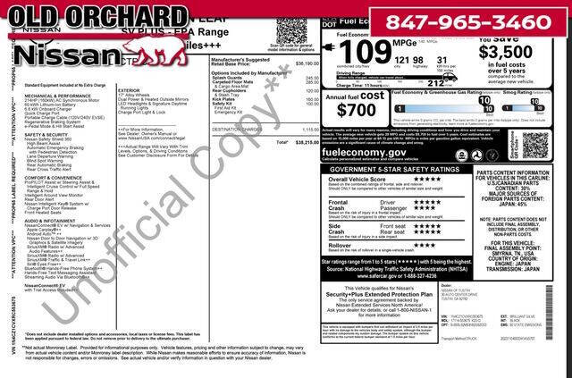 2024 Nissan LEAF SV PLUS