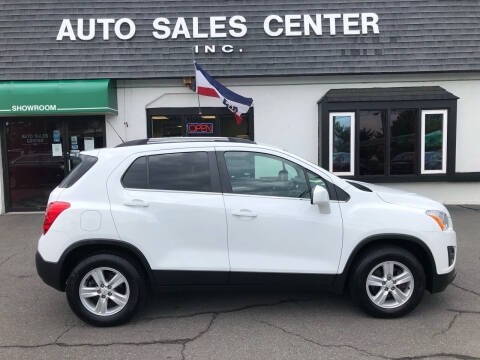 2016 Chevrolet Trax for sale at Auto Sales Center Inc in Holyoke MA