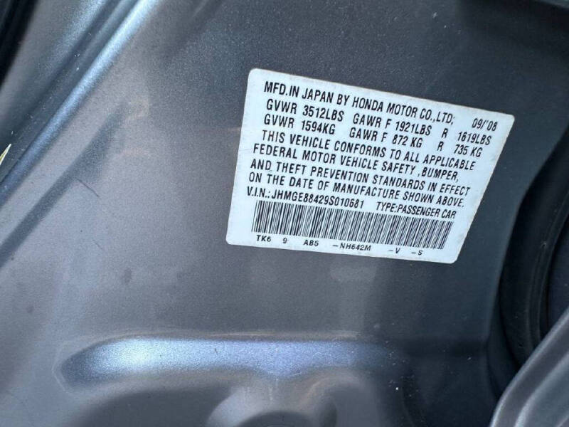 2009 Honda Fit Sport