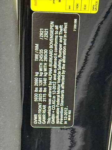 2013 BMW 7 Series 750Li