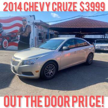 2014 Chevrolet Cruze for sale at BIG BOY DIESELS in Fort Lauderdale FL