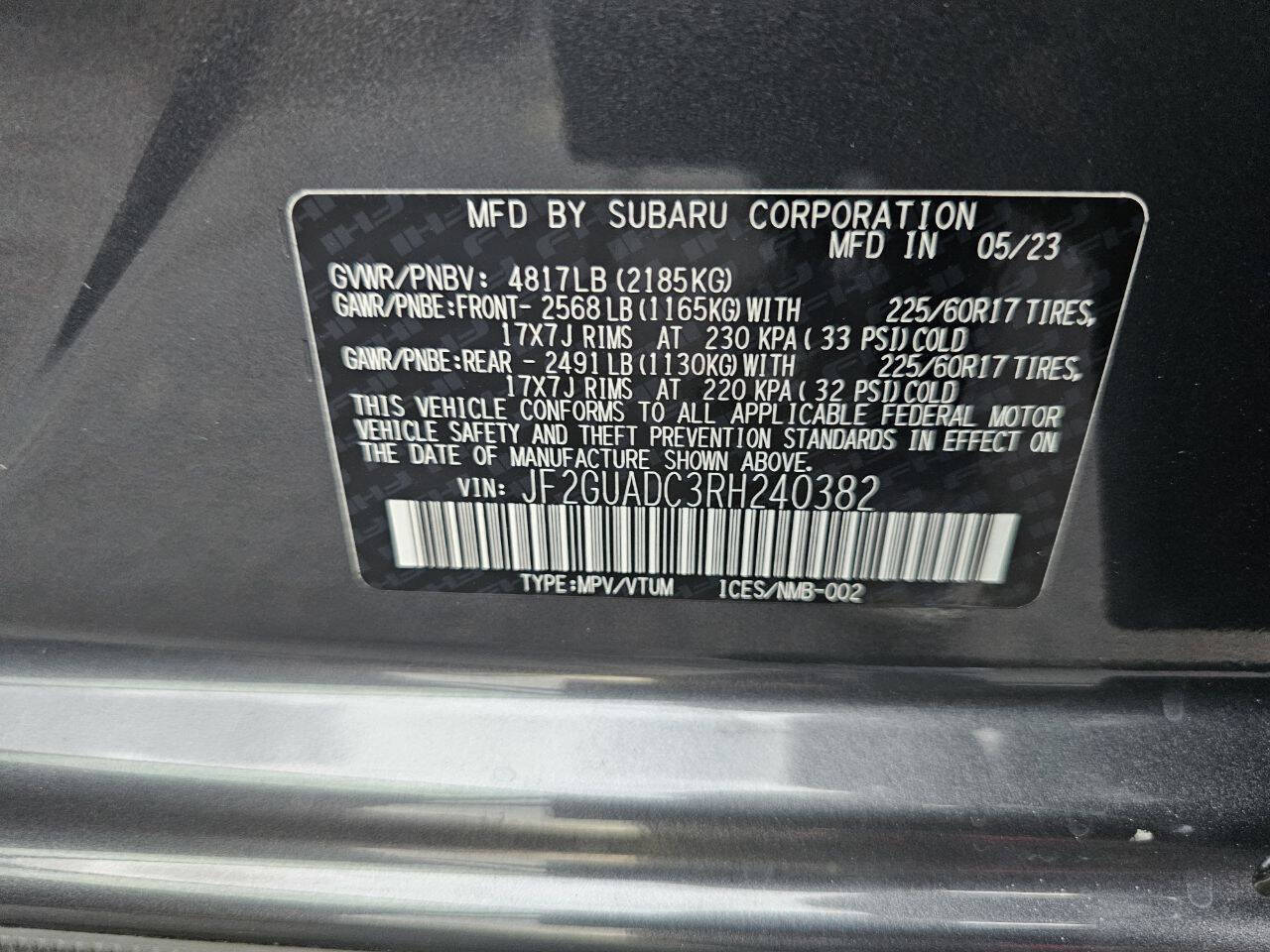 2024 Subaru Crosstrek for sale at Melniks Automotive in Berea, OH