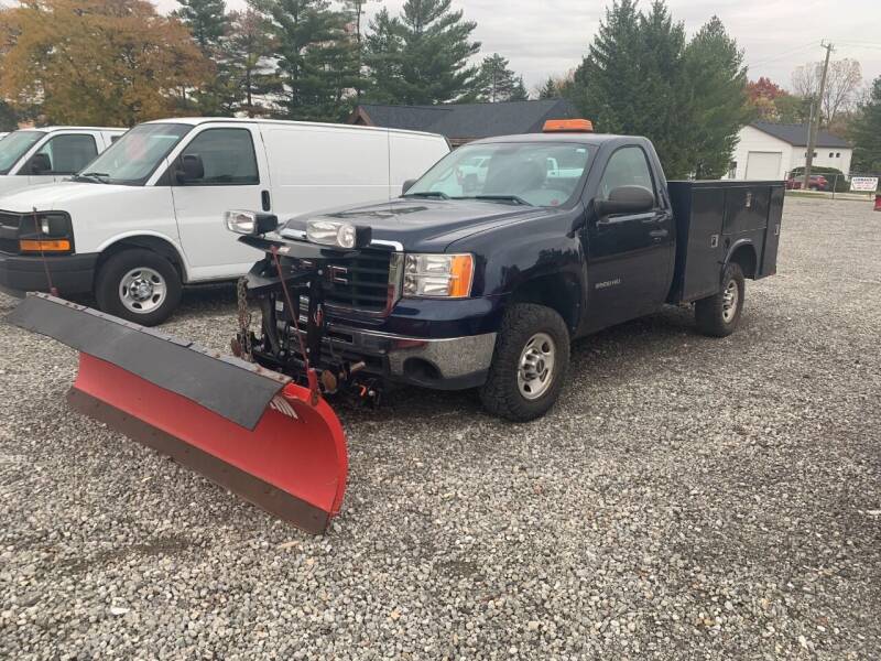 2010 GMC Sierra with Plow for sale at Leonard Enterprise Used Cars in Orion Township MI