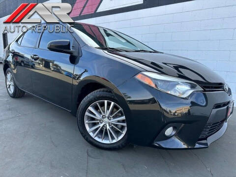 2015 Toyota Corolla for sale at Auto Republic Fullerton in Fullerton CA