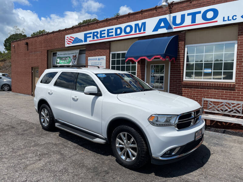 2014 Dodge Durango for sale at FREEDOM AUTO LLC in Wilkesboro NC