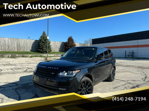2014 Land Rover Range Rover for sale at Tech Automotive in Milwaukee WI