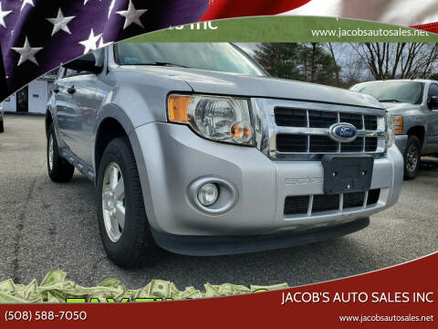 2012 Ford Escape for sale at Jacob's Auto Sales Inc in West Bridgewater MA