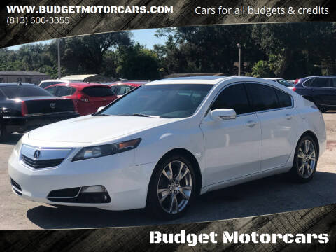 2012 Acura TL for sale at Budget Motorcars in Tampa FL