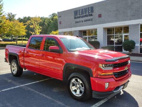 2018 Chevrolet Silverado 1500 for sale at Weaver Motorsports Inc in Cary NC