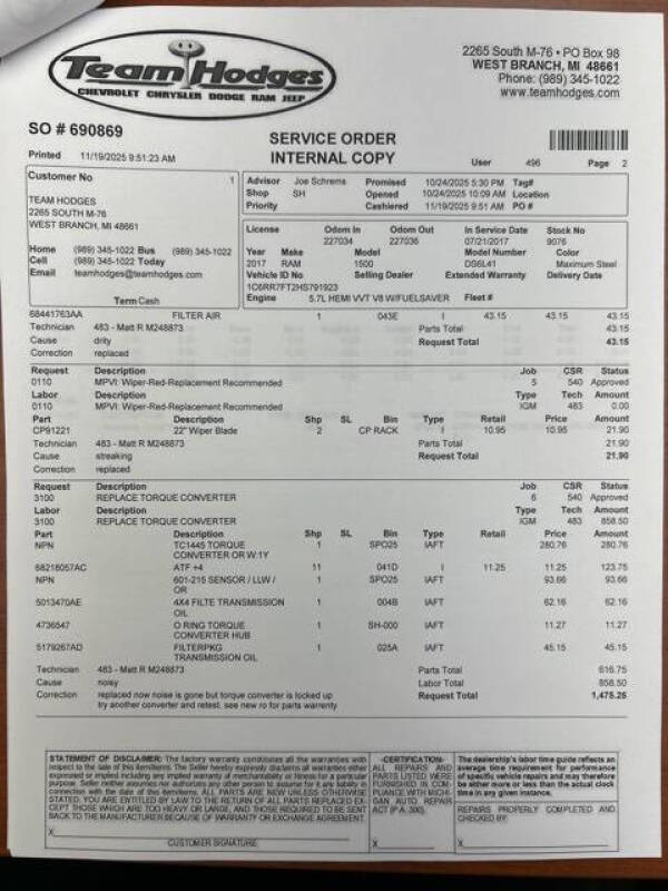 2017 RAM 1500 Express