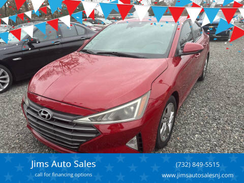 2020 Hyundai Elantra for sale at Jims Auto Sales in Lakehurst NJ