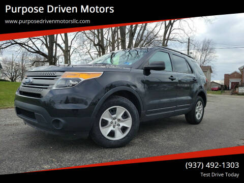 2014 Ford Explorer for sale at Purpose Driven Motors in Sidney OH