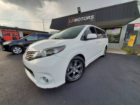 2017 Toyota Sienna for sale at LA Motors LLC in Denver CO