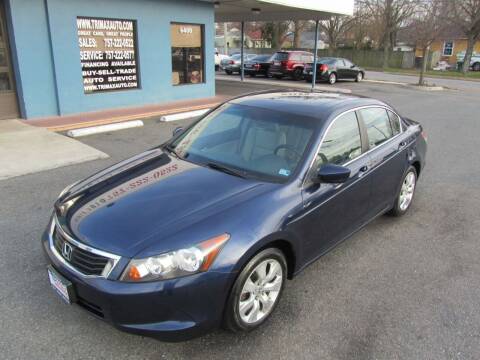 2009 Honda Accord for sale at Trimax Auto Group in Norfolk VA