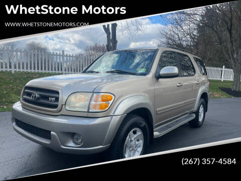 2004 Toyota Sequoia for sale at WhetStone Motors in Bensalem PA