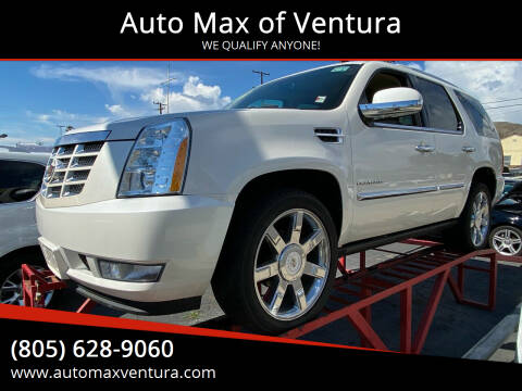 2012 Cadillac Escalade for sale at Auto Max of Ventura - Automax 2 in Ventura CA