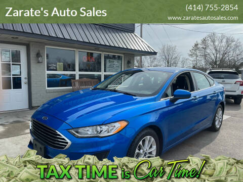 2020 Ford Fusion for sale at Zarate's Auto Sales in Big Bend WI