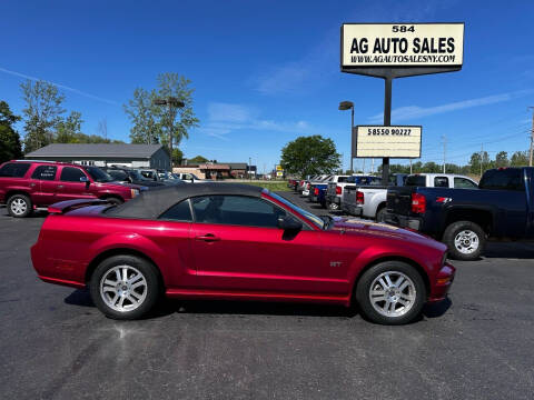 2005 Ford Mustang for sale at AG Auto Sales in Ontario NY