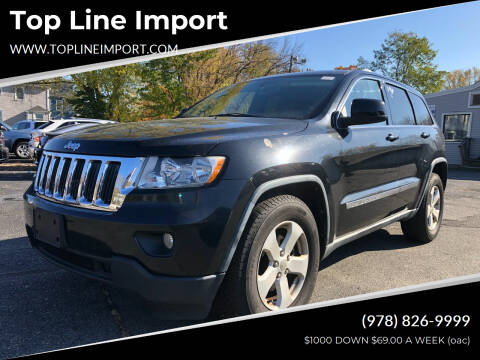 2011 Jeep Grand Cherokee for sale at Top Line Import of Methuen in Methuen MA