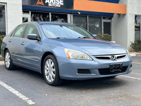 2007 Honda Accord for sale at ARISE MOTORS in Pompano Beach FL