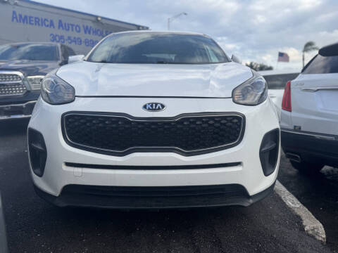 2019 Kia Sportage for sale at America Auto Wholesale Inc in Miami FL