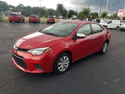 2015 Toyota Corolla for sale at Blue Book Cars in Sanford FL