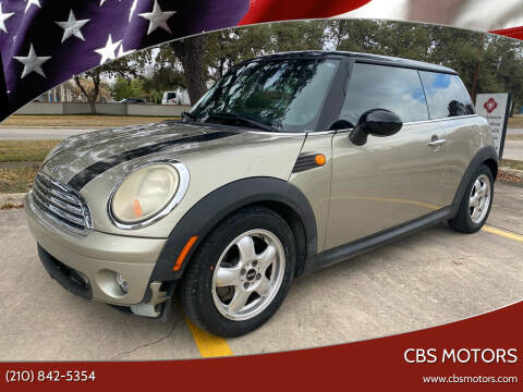 2009 MINI Cooper for sale at CBS MOTORS in San Antonio TX