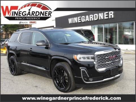 2021 GMC Acadia for sale at Winegardner Auto Sales in Prince Frederick MD