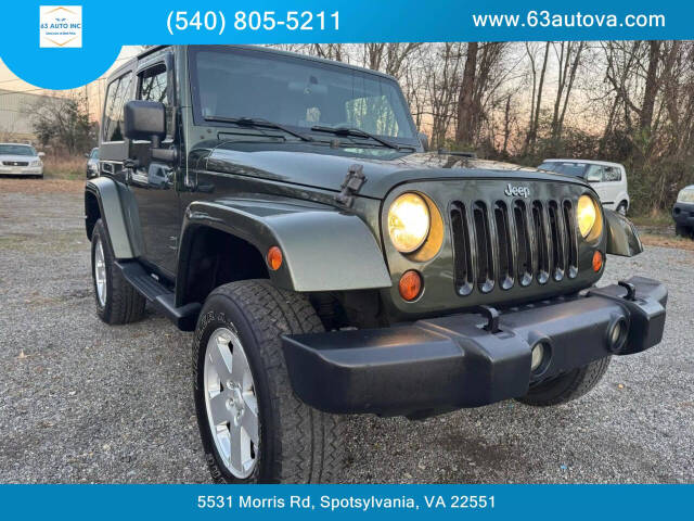 2007 Jeep Wrangler for sale at 63 Auto Inc in Spotsylvania, VA