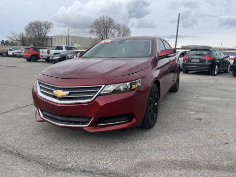 2017 Chevrolet Impala for sale at BELOW BOOK AUTO SALES in Idaho Falls ID