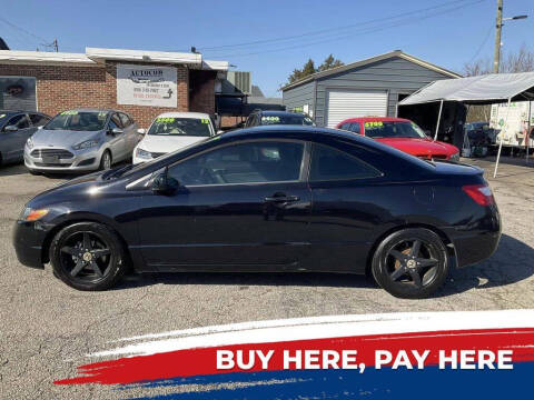 2007 Honda Civic for sale at Autocom, LLC in Clayton NC